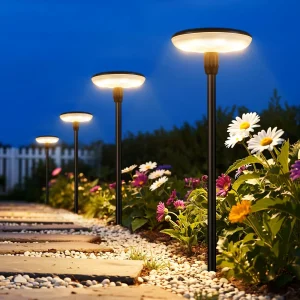 Solar Powered Pathway Lights Outdoor
