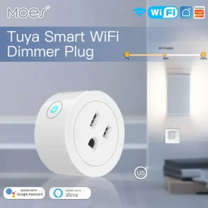 WiFi Smart Power Socket Plug Brightness Adjust Timer
