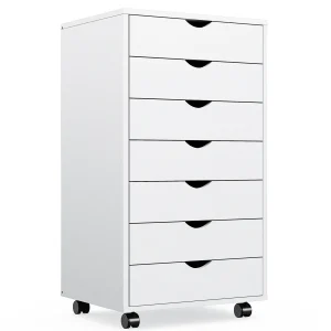 7 Drawer Chest Dressers Nightstand Storage