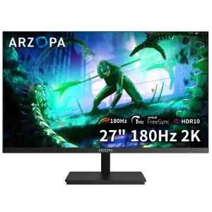 New ARZOPA 27 inch monitor 180hz for PC,2560*1440