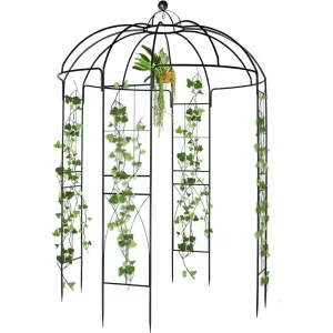 Sturdy Metal Garden Arch Arbor, Pergola Pavilion Trellis