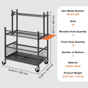 Garden Tool Organizer Yard Tool Rack