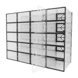 20 Pcs Shoe Storage Box Moisture & Dust Proof Modern